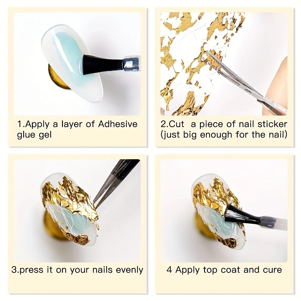 Nail Foils Nail Art 10 Rolls Mesh Net Line Style Nail Foils Nail Art Supplies 3D Line Nail Foil Glitter Starry Sky Foil Decals 5