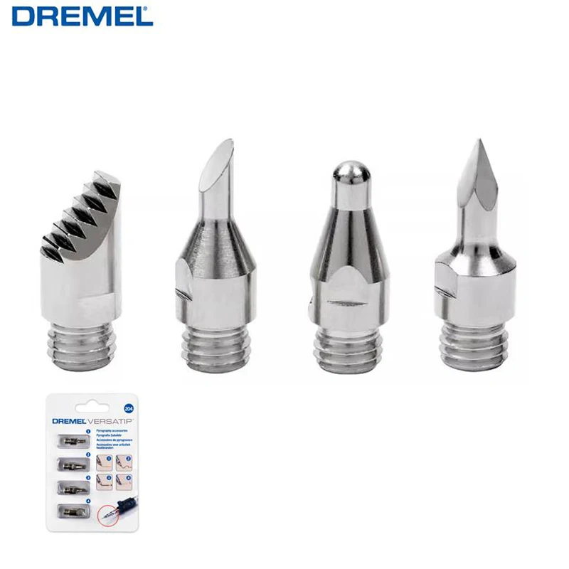 Dremel 204 Punte Per Saldatore A Torcia Dremel Versatip Accessori Per Pirografia