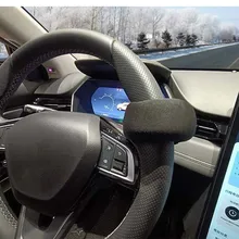  Steering Wheel Control Booster Counterweight Ring Automatic FSD Assisted Driving For Tesla Model 3Y XS 