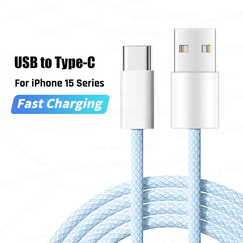 layajia Cavo di Ricarica Carplay iPhone 15/16, Cavo di Ricarica da USB A a USB C, Ricarica da Auto di Tipo C Compatibile con iPhone 16 15 Pro/Max/Plus/16E, Galaxy S25/S24/S23, iPad Pro/AirPods