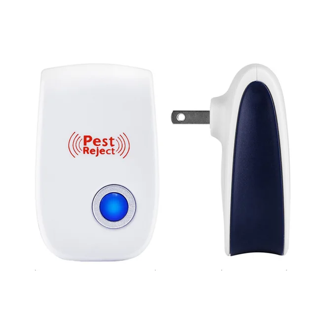 Eu/Usa Elektronikus Szúnyoggyilkos Elektromos Ultrahangos Egér -Visszaszorító Legjobb Kártevő -Vezérlő Beltéri Használat Rovar Egerek Hangyák Pókhoz - Image 5