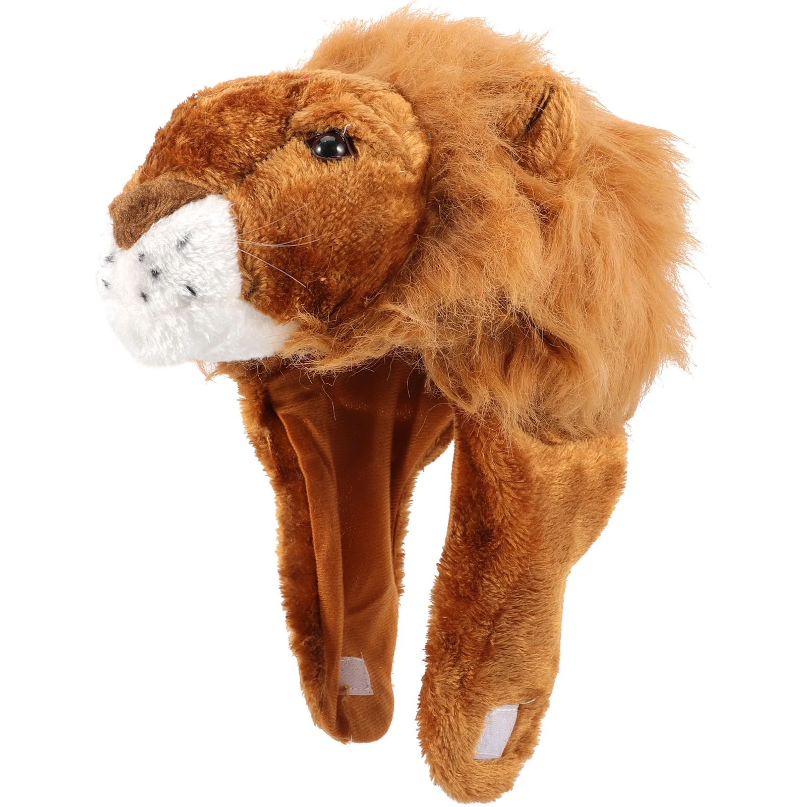 Party Hat Plush Lion Shape Hat Party Selfie Hat Festival Headgear Photo Prop Party Supply