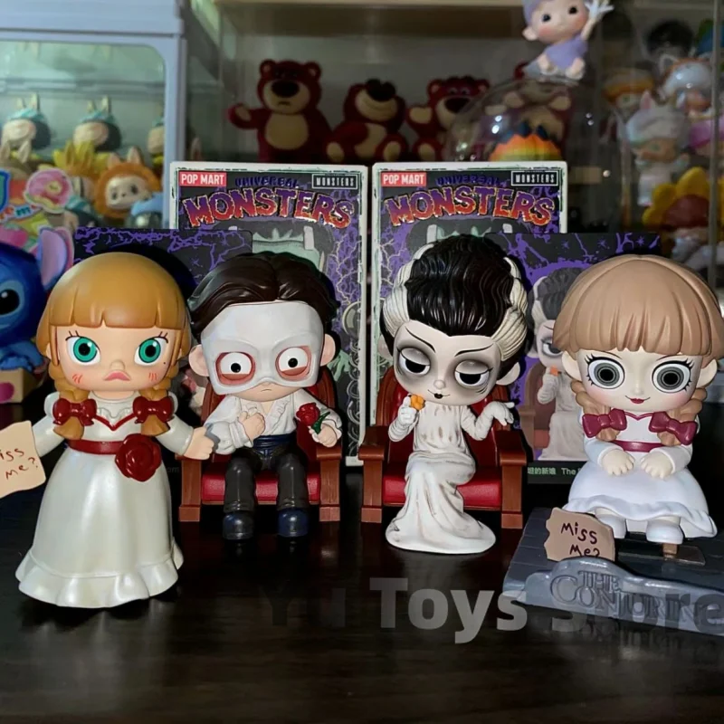 Genuine Universal Monsters Alliance Series Blind Box Kawaii Action Anime Mystery Figures Guess Bag Cute Model Toys Regali Per Ragazze