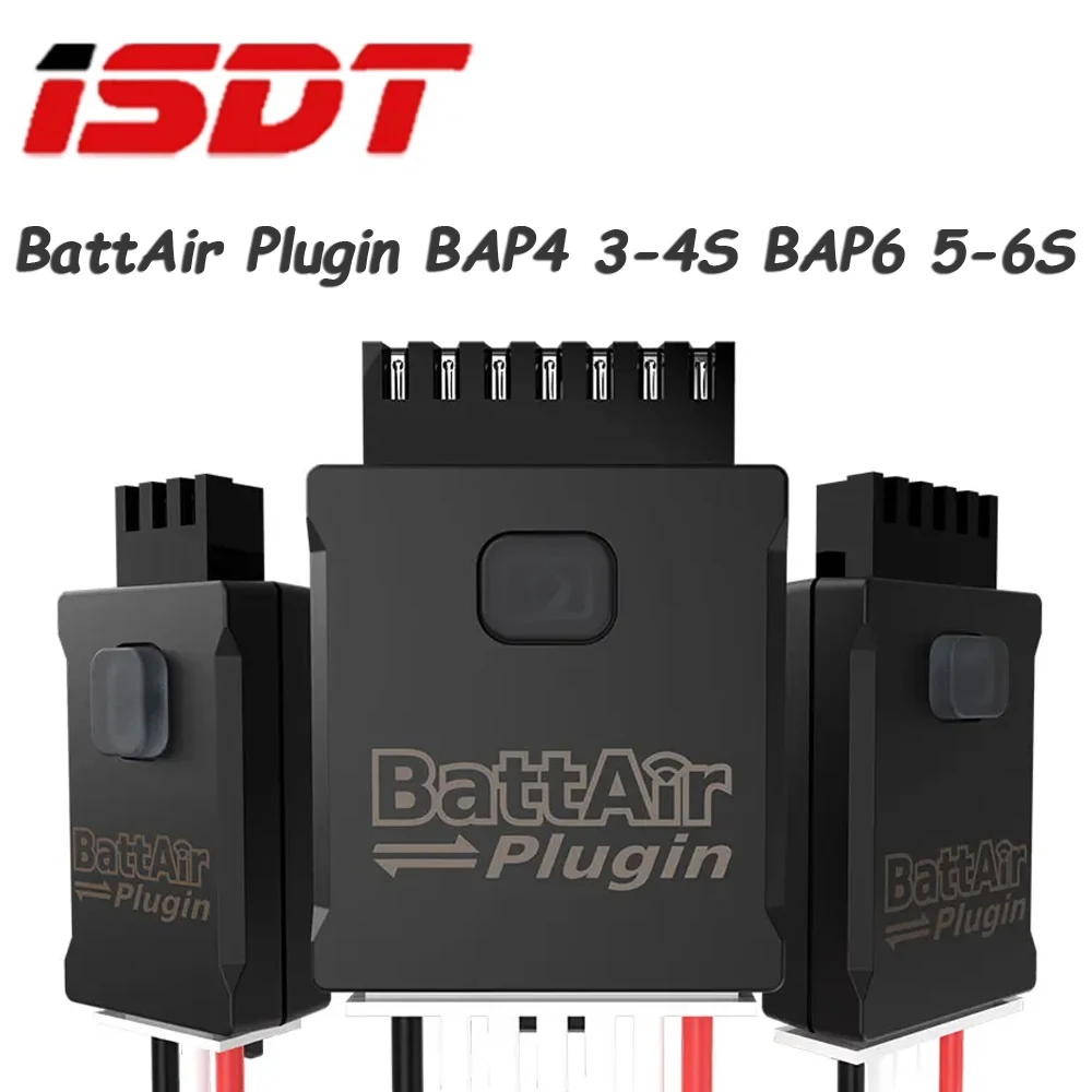 Плагин ISDT BattAir BAP4/BAP6 Система управления Lipo Обновление батареи Смарт-контроллер Приложение Bluetooth Control Зарядное устройство Разрядное устройство