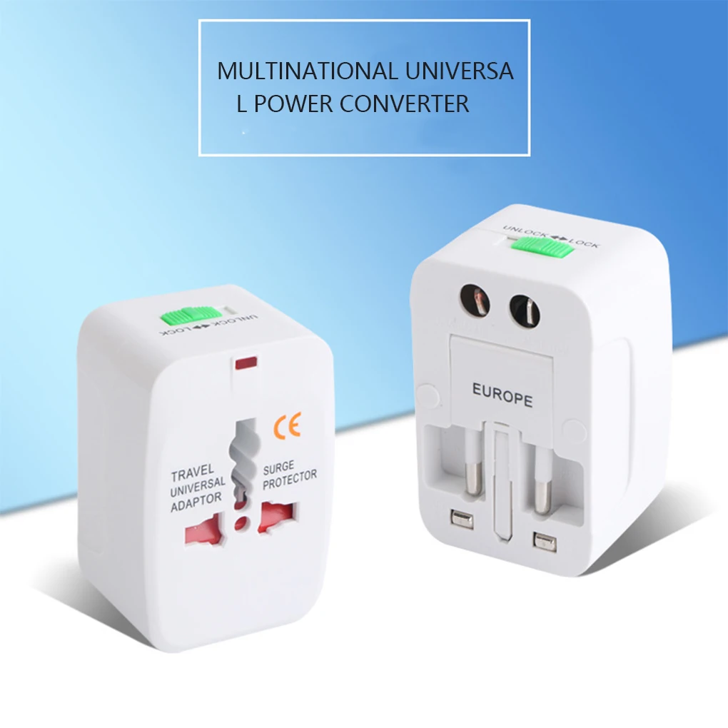 

ABS Travel Plug Portable Universal Power Converter Charging Adapter