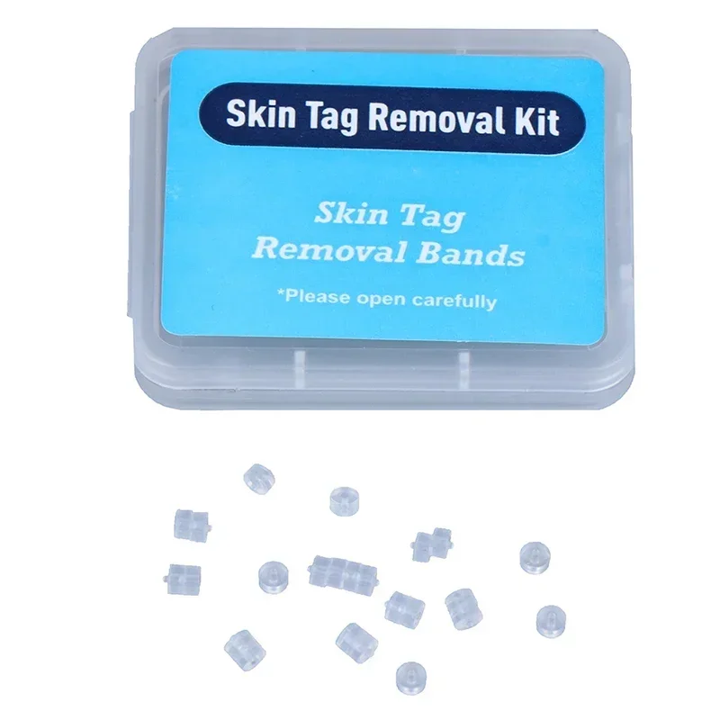 30pcs/pack Skin Tag Removal Rubber Bands Micro Band Non Toxic Face Care Mole Wart Skin Care Tools skin tag remover