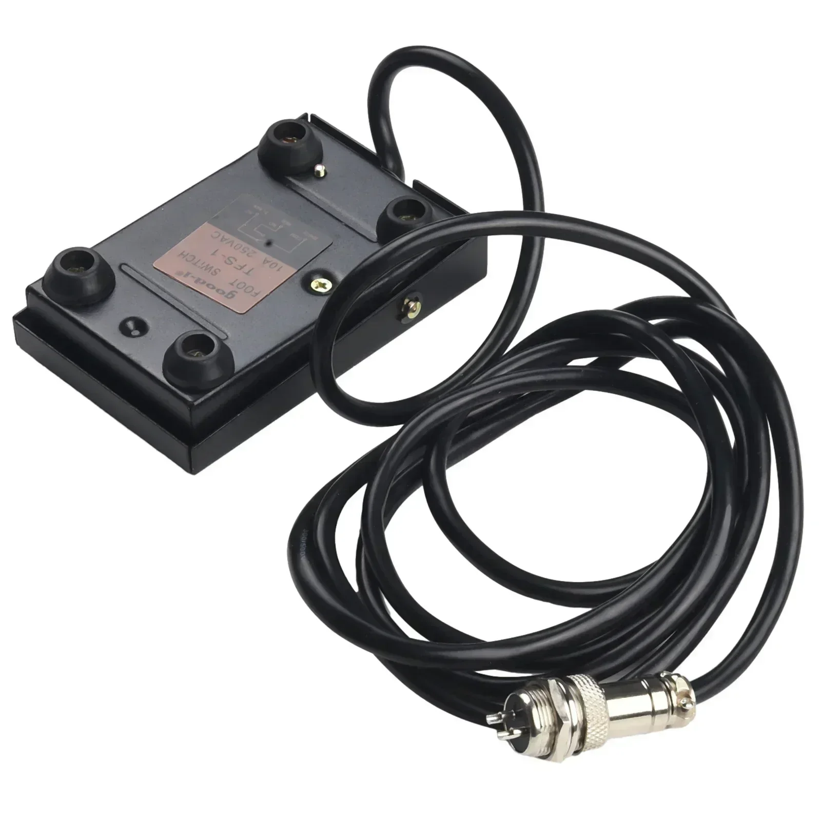 2-Pin 3-Pin Foot Pedal For TIG ATGW IGBT Spot Weld Cutter Cutting Welder Spot Weldding Metal Non-slip Anti-Skid 2m Cord 5A