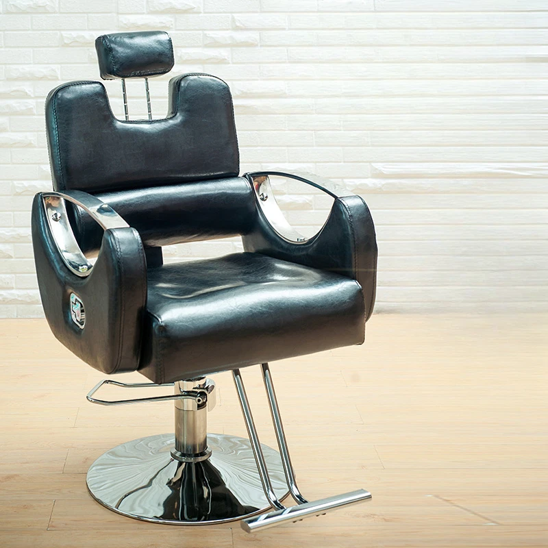 Makeup Vanity Barber Chair Pedicure Luxury Rolling Tattoo Chair Hairdressing Swivel Chaise Coiffeuse Barbershop Furniture CM50LF