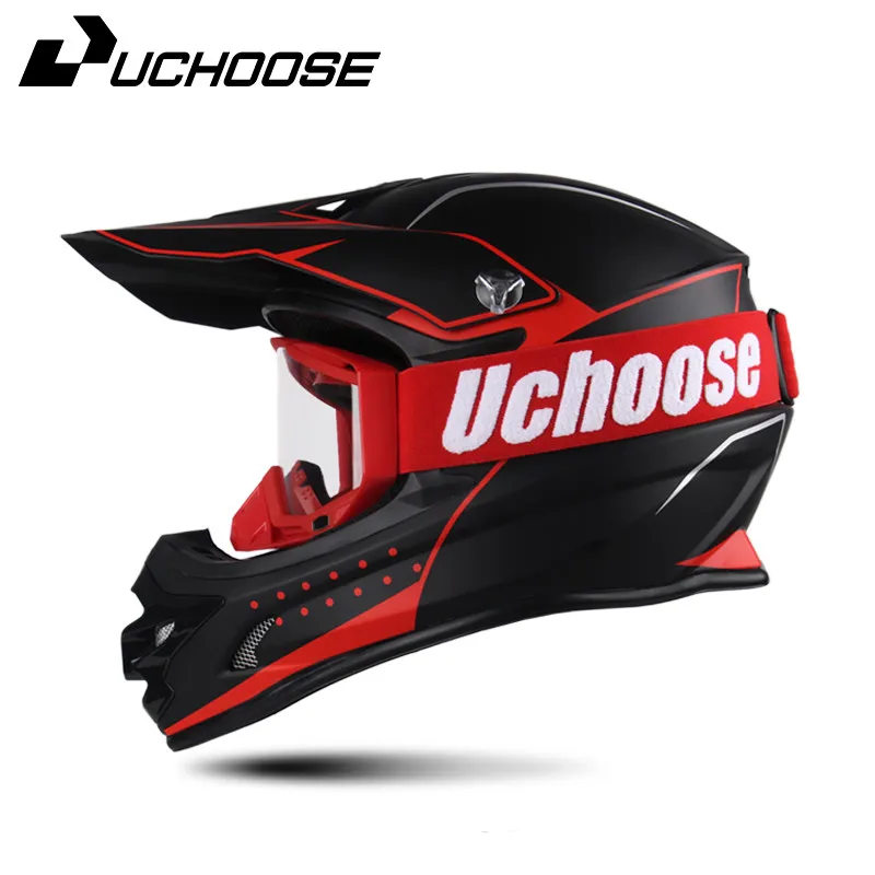 Motocicleta Moto Casco Tipo Cross Alessia DOT Adult Female Men