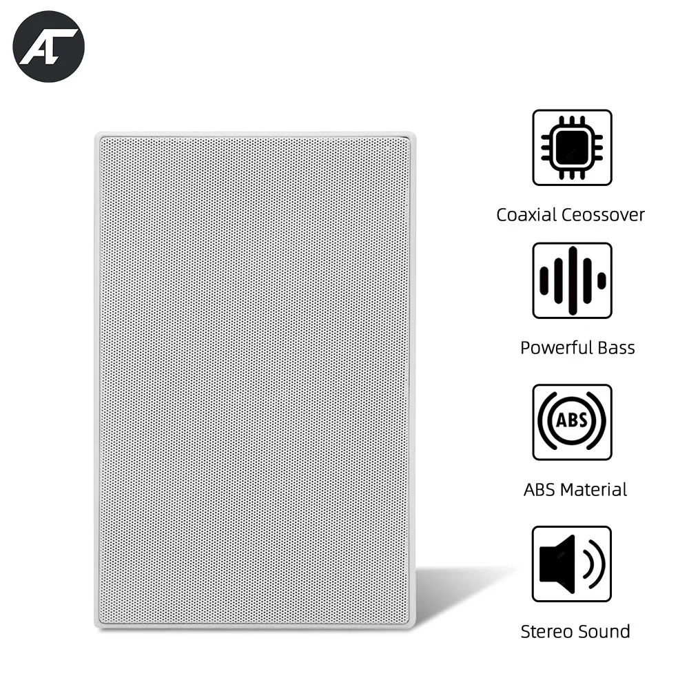 Rectangular-Ceiling-Speaker-40W-Powerful-Coaxial-Loudspeaker-Home ...