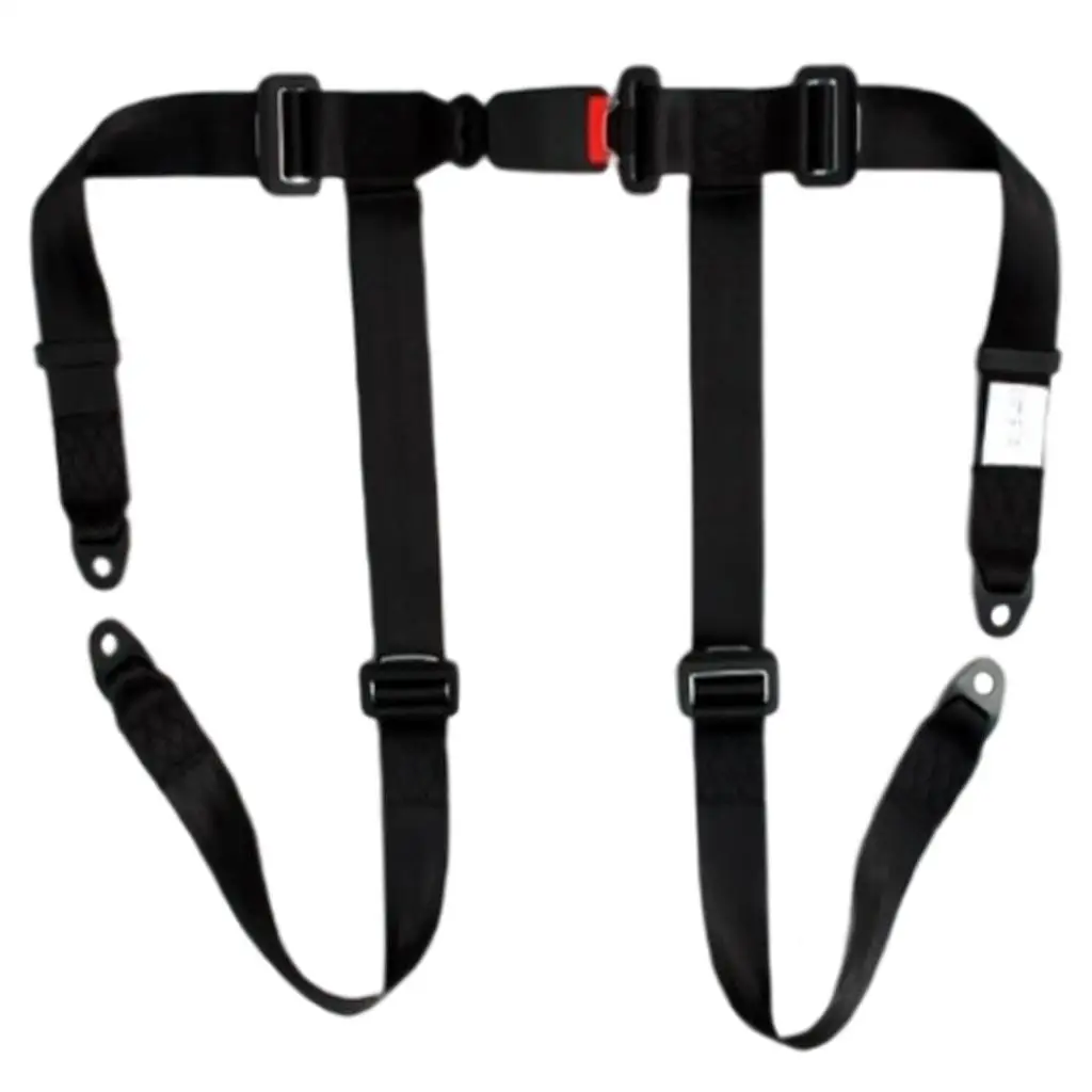 4 Point Buckle Racing Seat Belt Quick Release Safety Belt Fit For