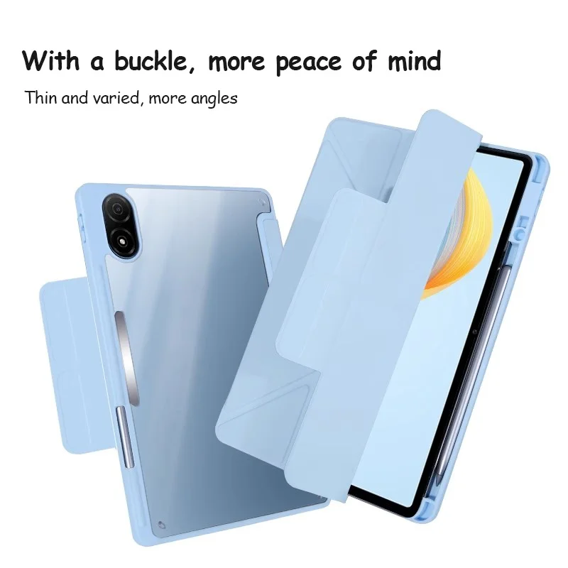 

Clear PC Acrylic Case For Huawei Matepad Air 11.5 2023 Air 11.5 11 Pro 11 Pro 10.8 SE 10.4 T10S T10 SE 10.1 With Pencil Holder