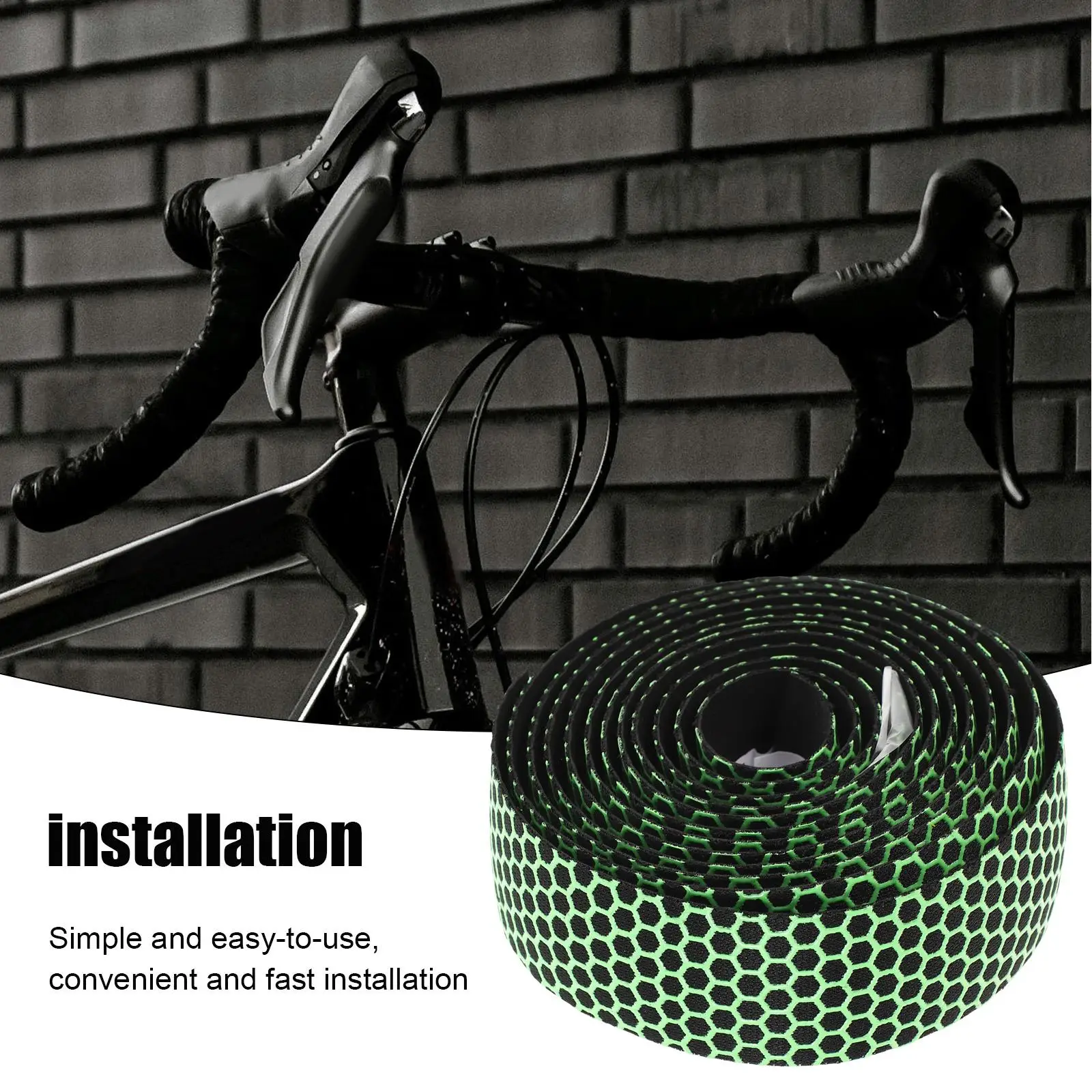 Bike Handlebar Tapes Silicone Grip Wrap Electric Bicycle Comfortable Antislip Vibration Control Cycling Accessories Road