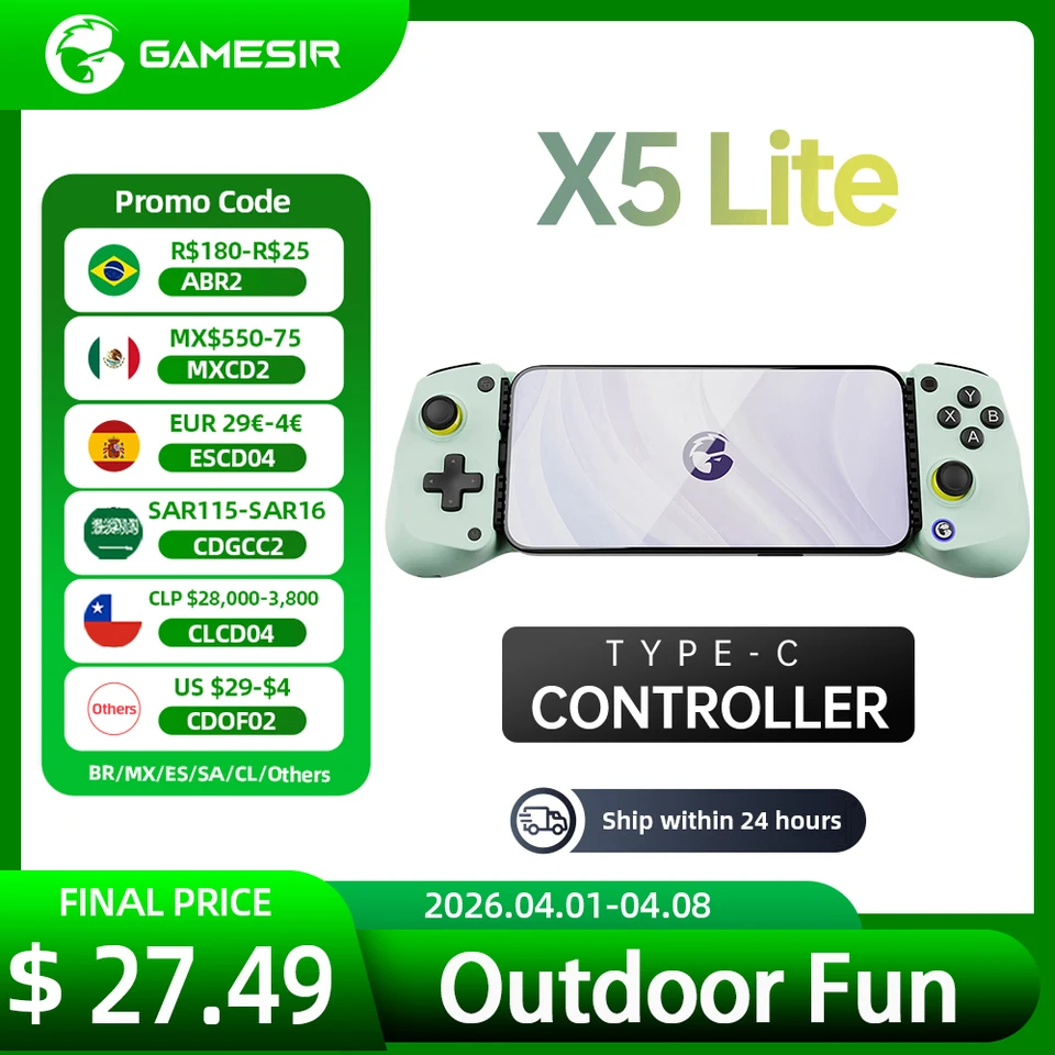 Draadloze Mobiele Gaming Controller Voor Android Voor IOS, Voor GameSir