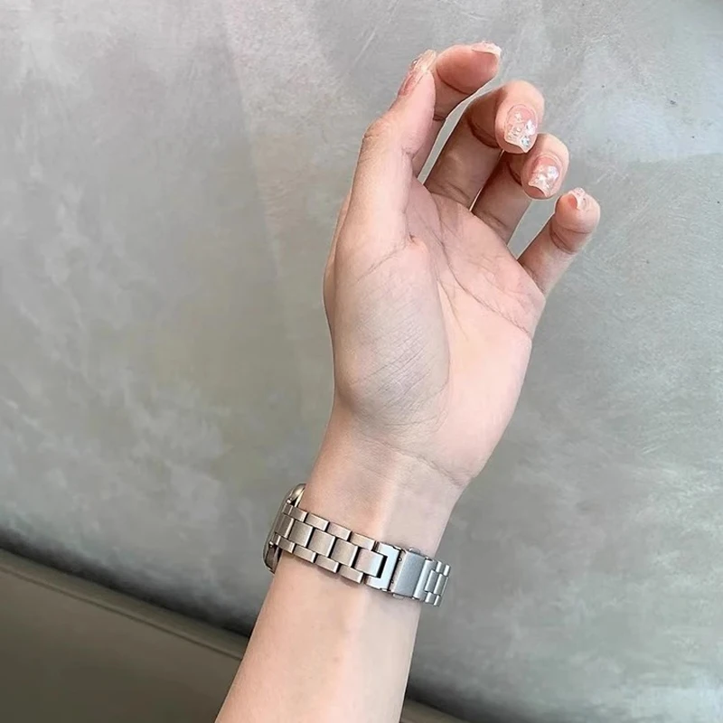 Starlight Strap For Apple Watch Band 38/40/41Mm, 42/44/45Mm/49Mm Metal Smartwatch Accessory Wrist Bracelet Iwatchs9Ultras8Se2S65