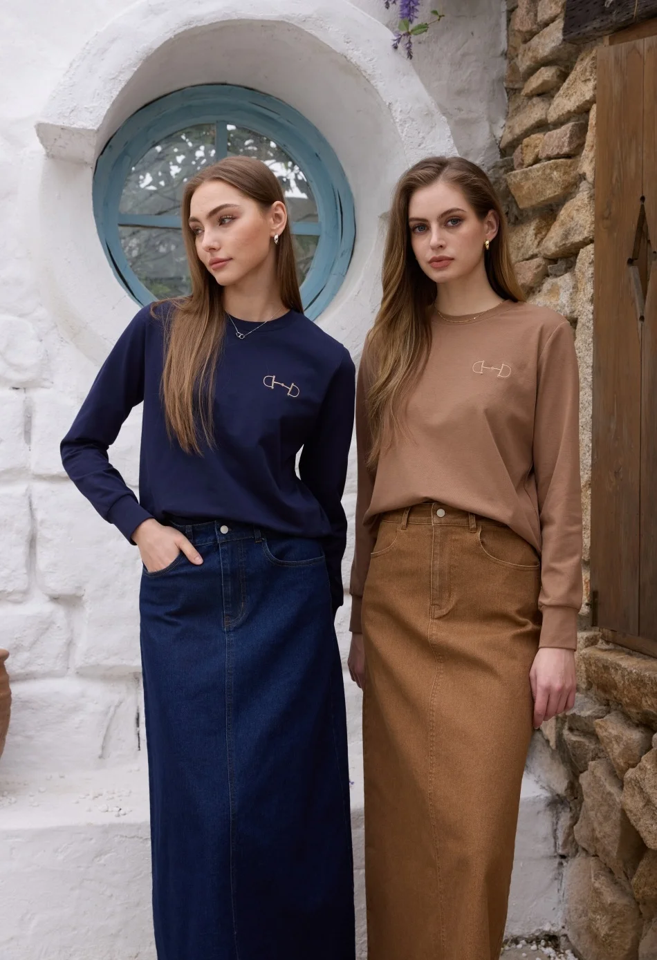Jupe en jean extensible femme tendance AS SS26