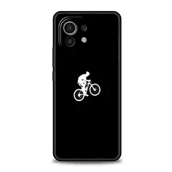 Durable Phone Case with Mountain Bike Design for Xiaomi 12 (A1)