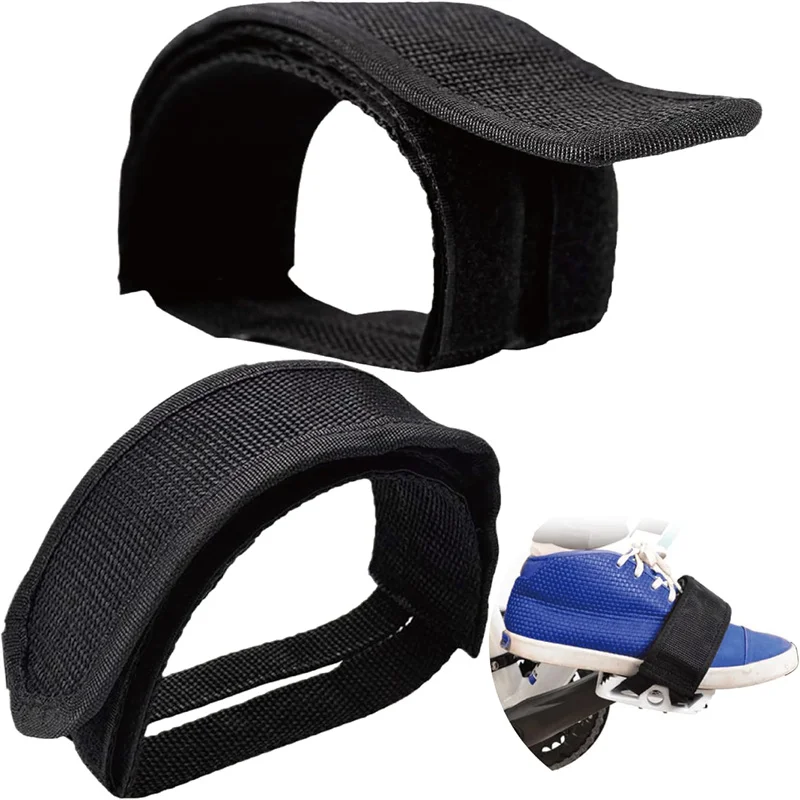 Fahrradpedalriemen Nylon Zehenclip Fußriemen Klebeband Fahrradpedale Fixed Gear Rennradteile MTB Zubehör 1/2 Stück – Detail 6