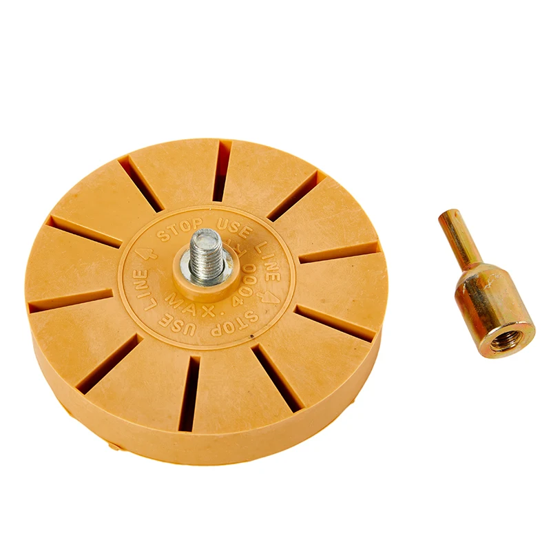 Car Sticker Remover Car Pneumatic Rubber Eraser Wheel Pad Disk 8/10cm