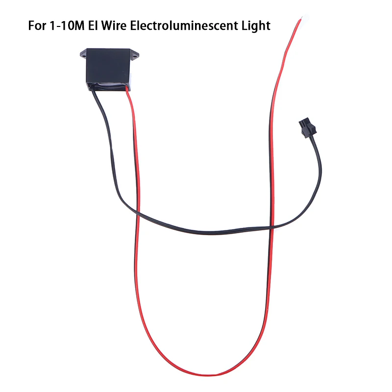 전원 공급 어댑터 드라이버 컨트롤러 인버터, 1-10m El 와이어, 전기 발광 조명, DC-AC, DC12V