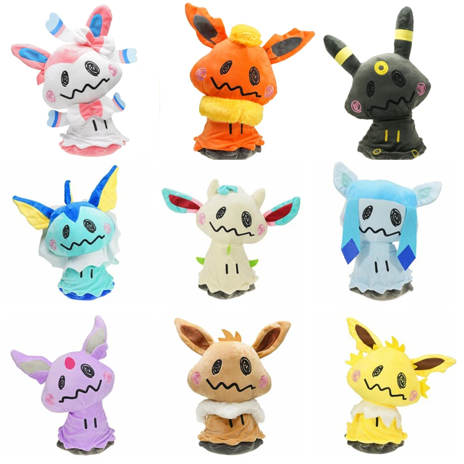Pokemon Peluche 15-20Cm Kawaii Eevee Eeveelution Sylveon Flareon Jolteon Umbreon Vaporeon Dolls Toy Kids Xmas Birthday Gift