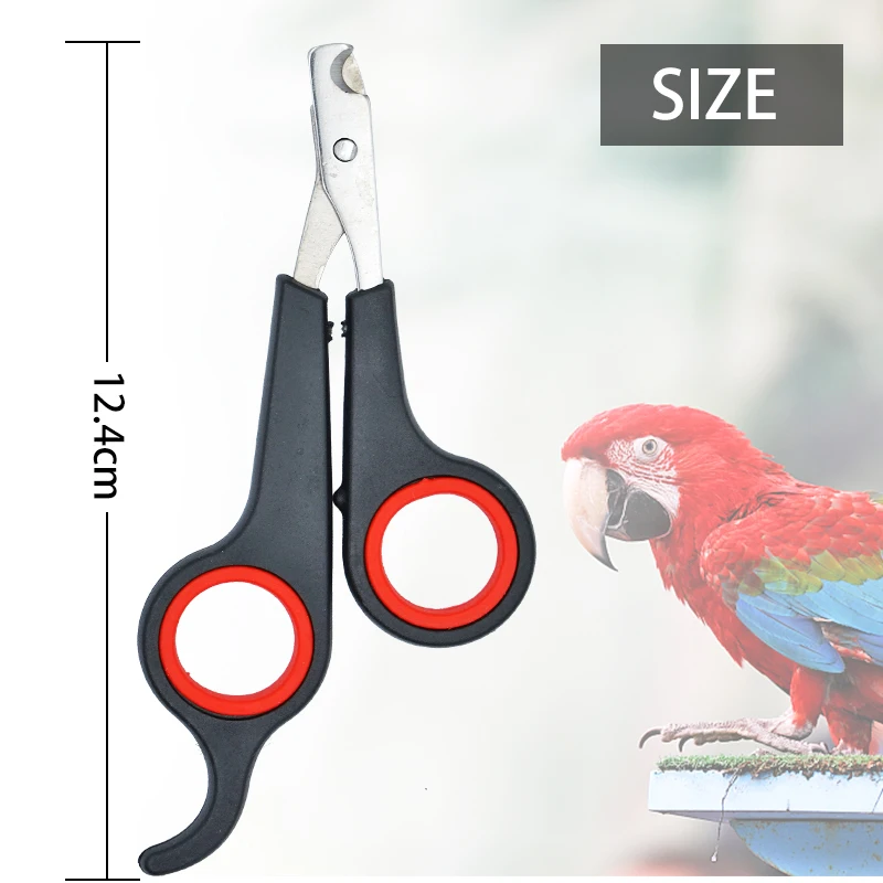 Pet Bird Parrot Clipper Small Animals Accessory Grooming Tool Nail Scissors