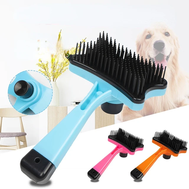 Dog Cleaning Supplies Pet Hair Removal Brush Dog Hair Comb Fading Massage  Multifunctional Grooming Tool for Dog Cat Pet Products - AliExpress