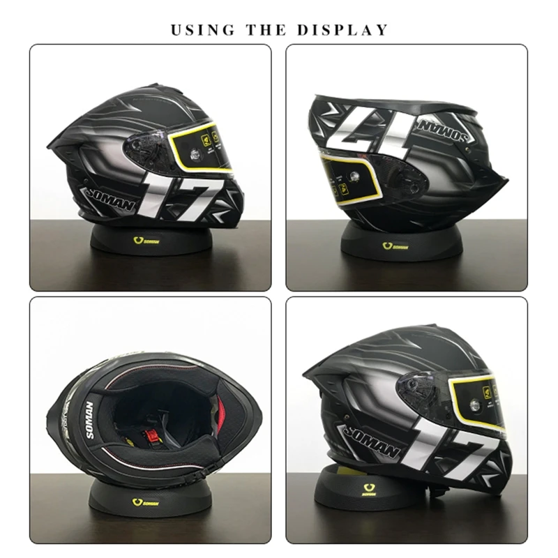 PortableMotorcycleHelmetStandHelmetSupportHelmetServicePad