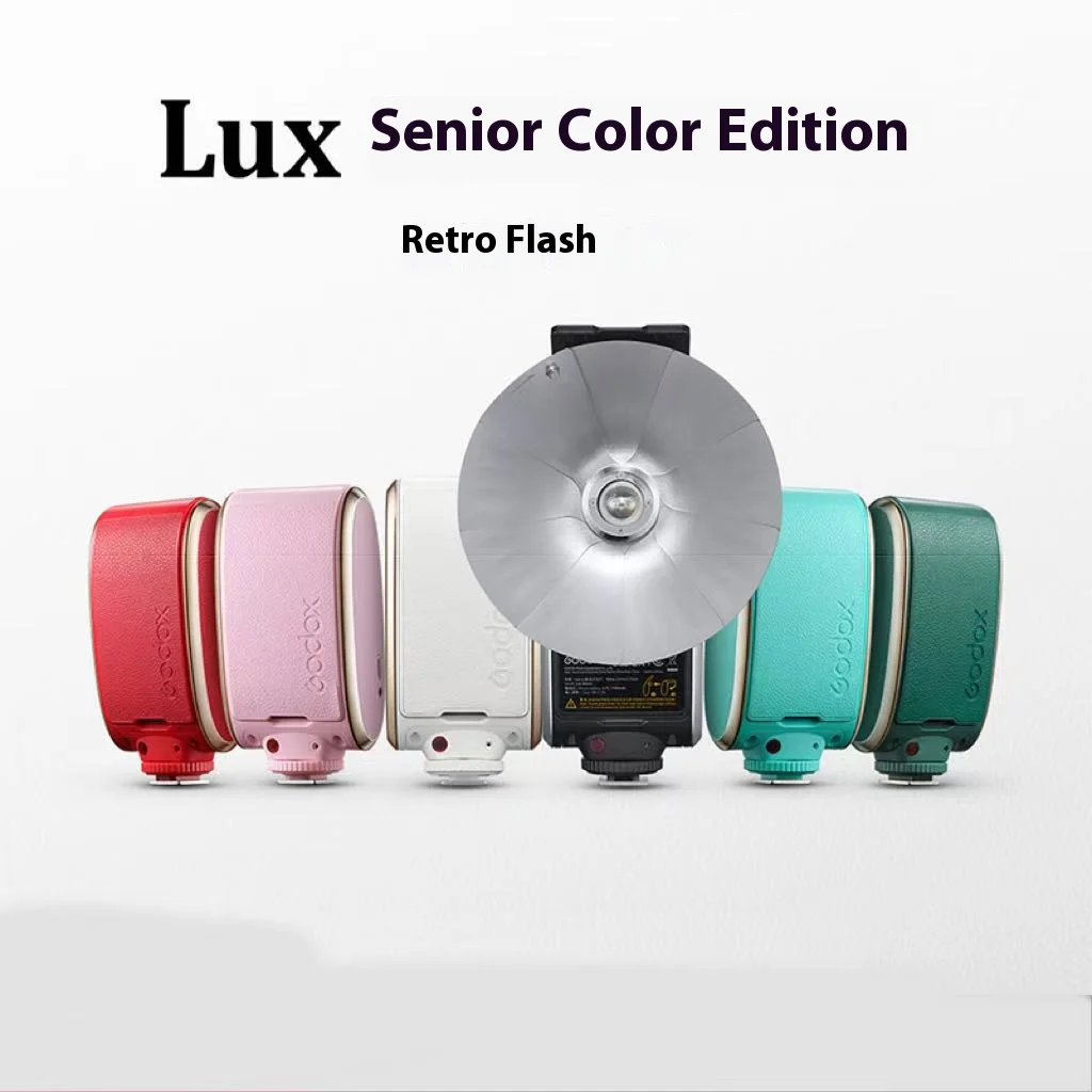 Godox GN14 Lux Senior Retro Camera Flash Light 7 Levels Speedlite Universal for Canon Sony Nikon Fuji Olympus Photography Camera