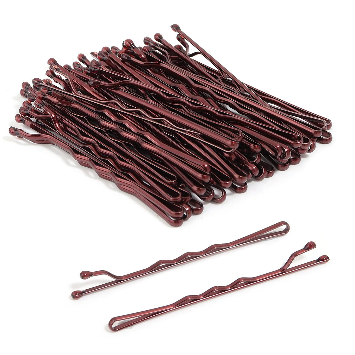50 stücke 5 cm Metall Haarnadeln Casual Lockige Wellenförmige Griffe Haarspange Haar Clips Für Frauen Mädchen DIY Haar Styling Werkzeuge haar Zubehör – Detail 12