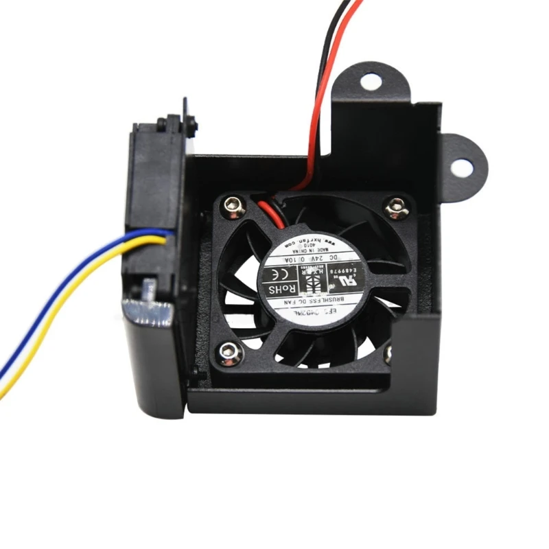 Ender5 핫엔드 압출기 냉각 팬 키트 24V 완전 조립 실리콘 커버 E8BE용