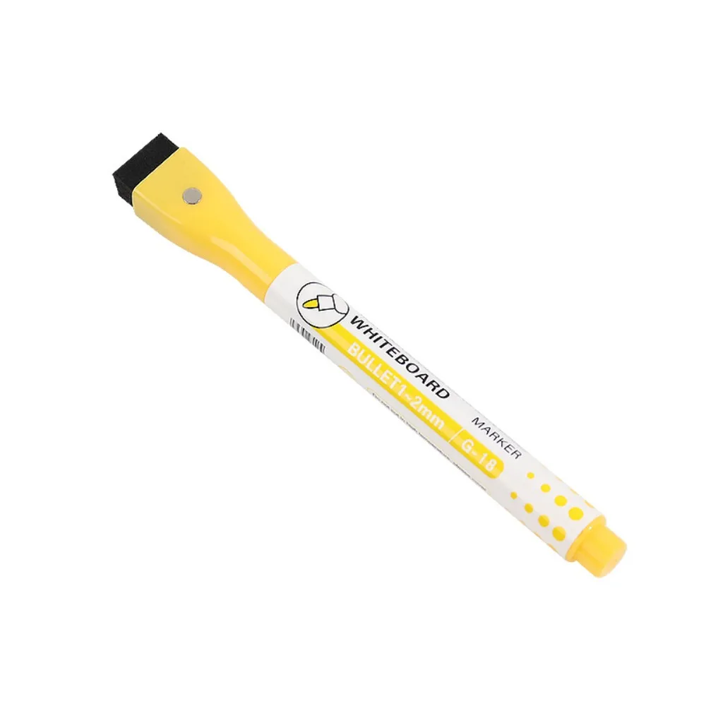 다목적 미세 펜촉 다채로운 화이트보드 마커 자기 지울 수 있는 수채화 펜 수성 브러쉬 마커 펜 어린이 낙서용