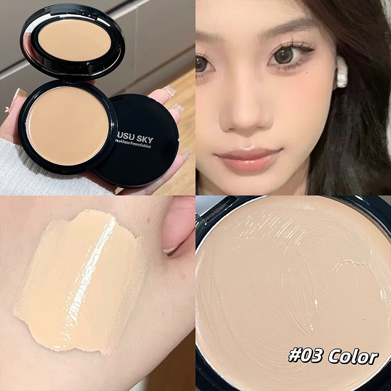 Soft Focus Cream Foundation Palette Long Lasting Silky Concealer_voghion.com