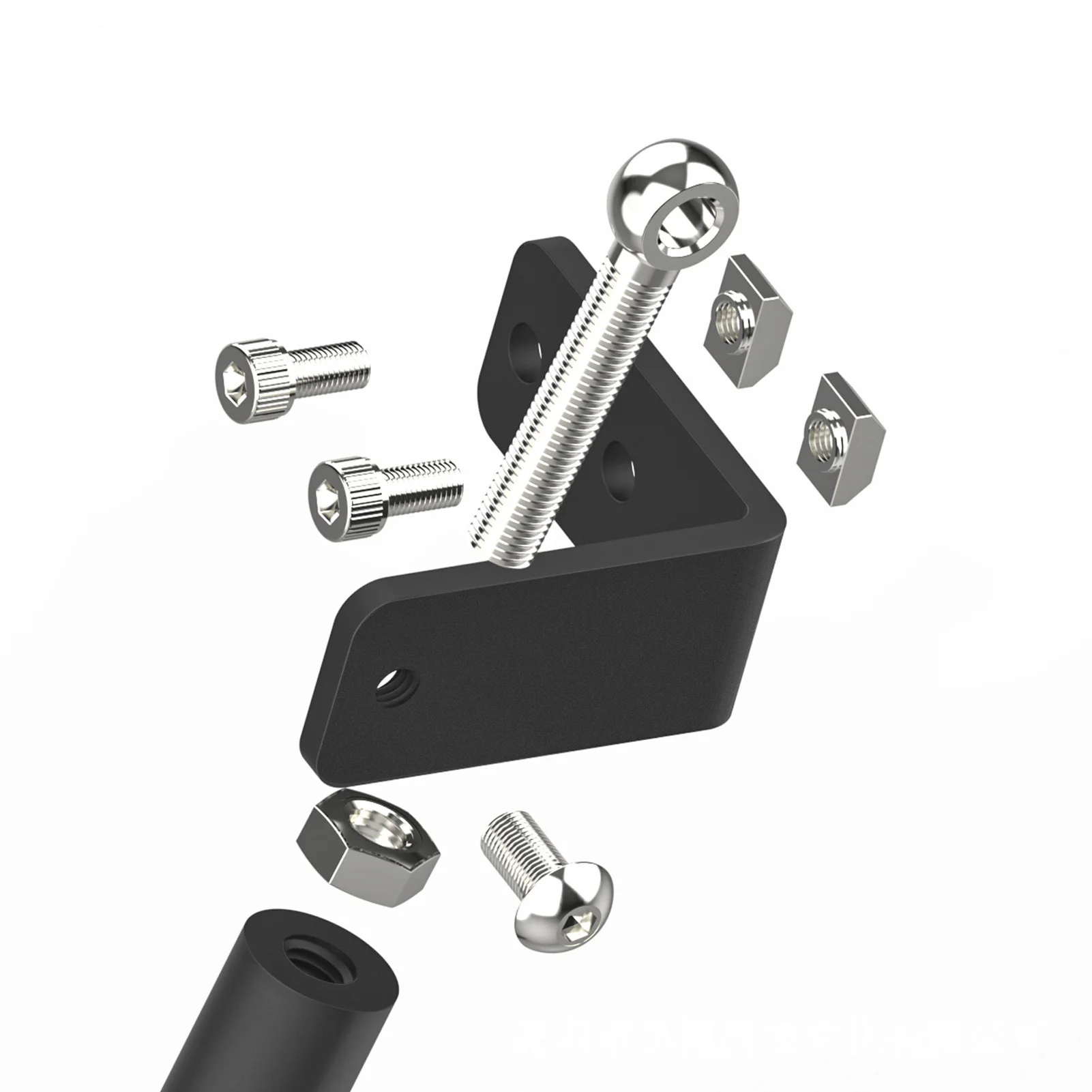 Tie Rod Kit Aluminum Alloy Upgrade Rod Kit for CR‑10 for 10S 3D Printer Accessories Aluminum Alloy Tie Rod Set