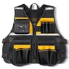 Tool Vest for Carpenter Safety Vest Reflective with Pockets Electrician Work Vest Fishing Vest for Men Photography Vest Man 5