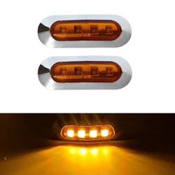 LED Bow Navigation Lights for Boats - Multicolor Marine Strip Lights (2pcs yellow light)