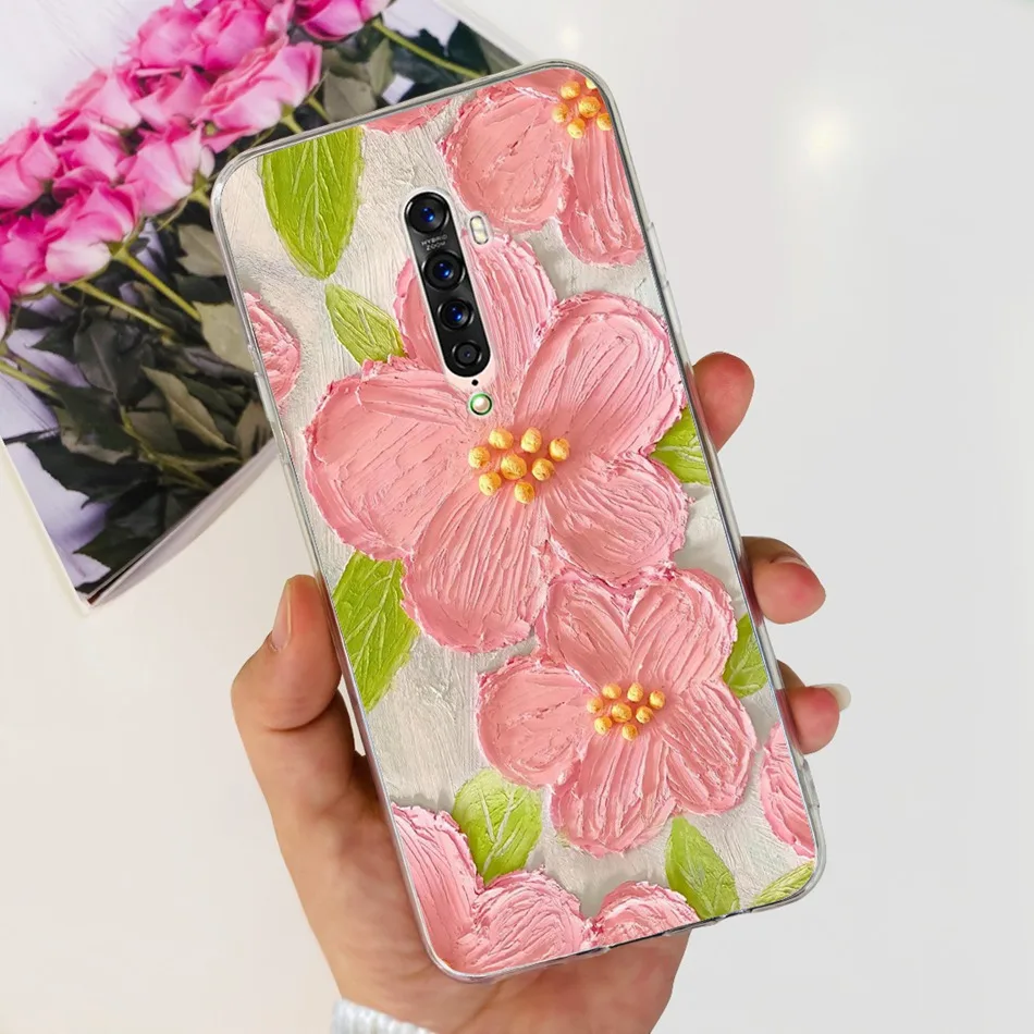 Elegant Printing Soft Silicone Clear TPU Back Cover