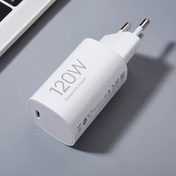 Xiaomi High - Power Ultra GaN Charger 120W Turbo Charge Adapter (EU) - 120W Charger only (White)
