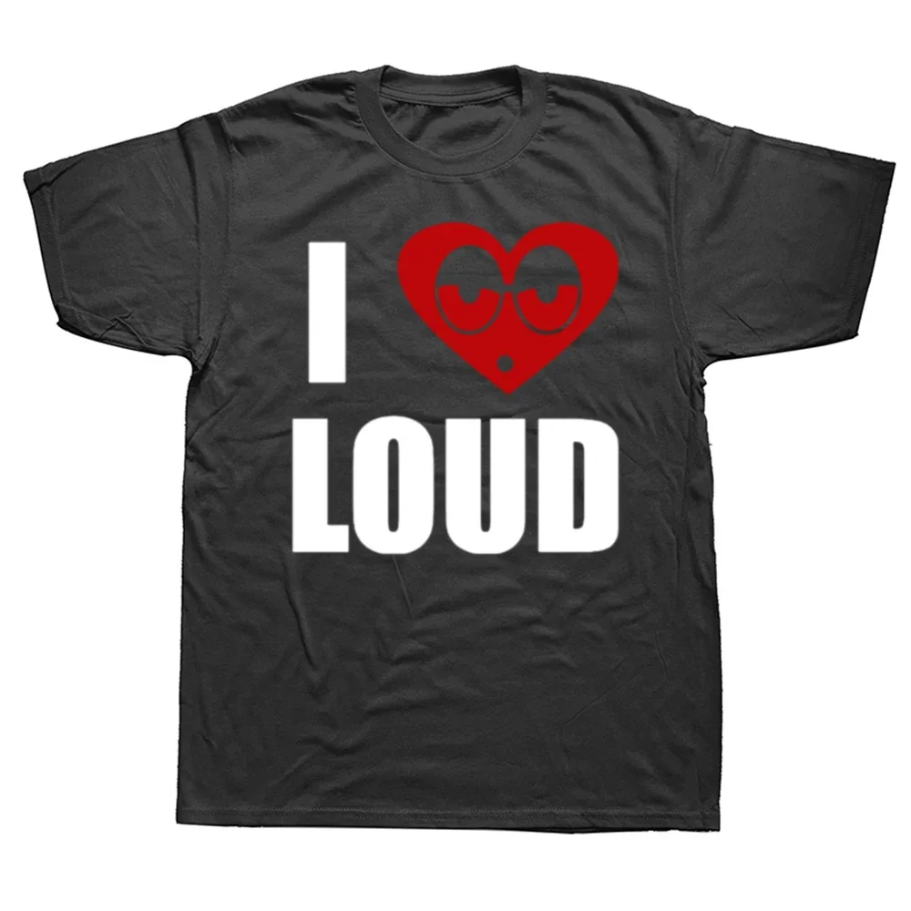 

Футболка мужская с коротким рукавом, 100% хлопок, Keef I Love Loud
