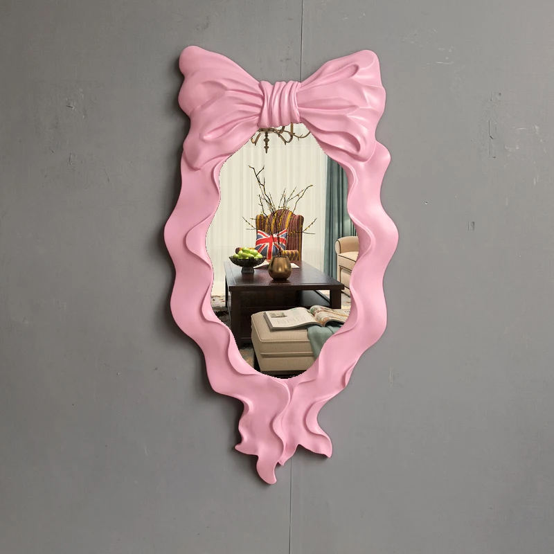 Vintage Wall Mirror Mirror Bedroom Bathroom Makeup Mirror Wall