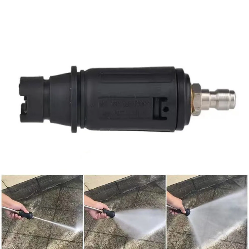 

Angle Adjustable Pressure Washer Nozzle Sprayer With 1/4" Quick Plug Connection 3000 PSI Available Push-in Connector