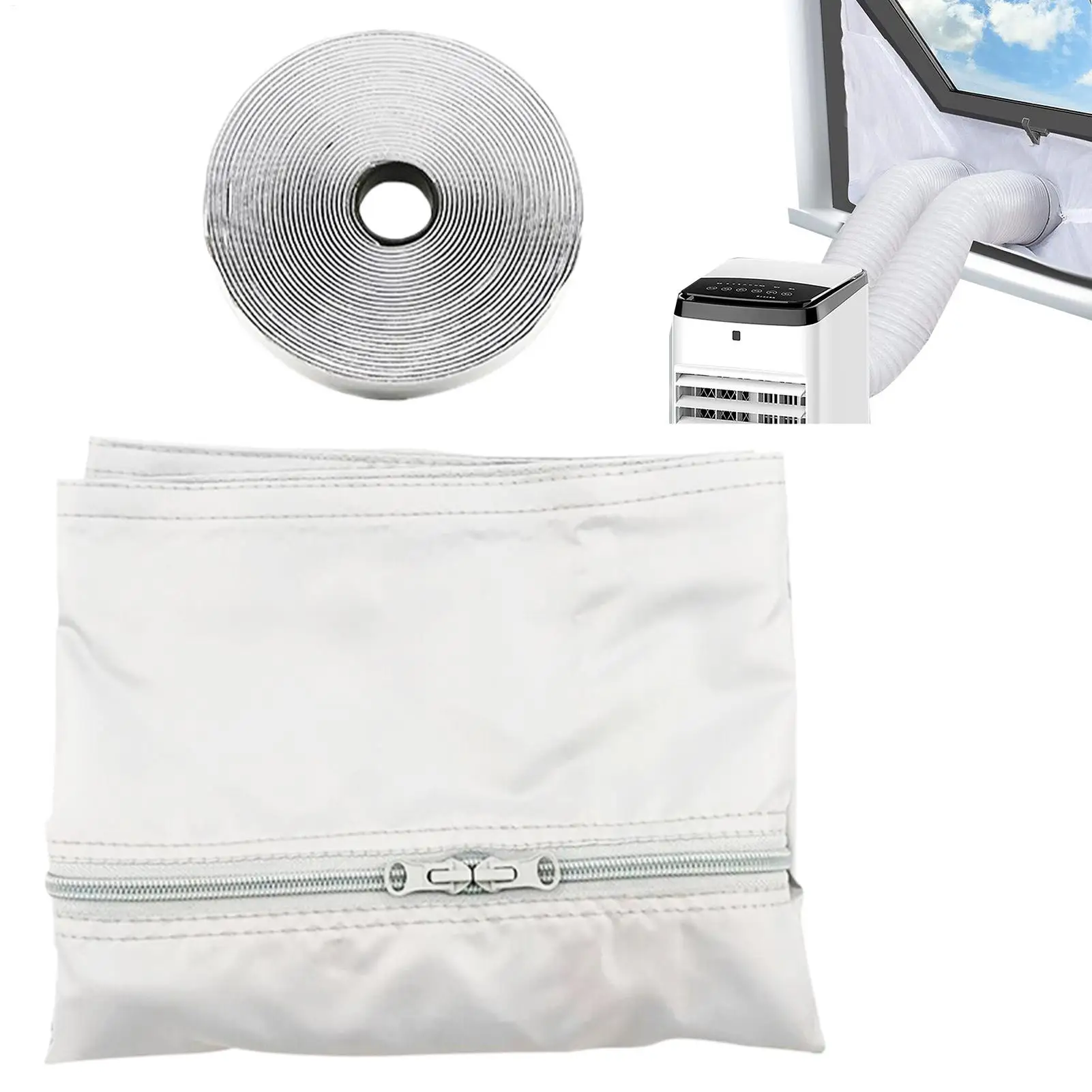 Universal Window Seal For Portable Air Conditioner Window Sealing Air conditioner sealing cloth for home Dormitory