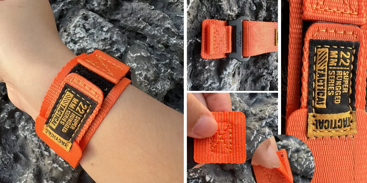 Versatile Nylon Watch Strap - Available in 20mm, 22mm, 24mm Sizes