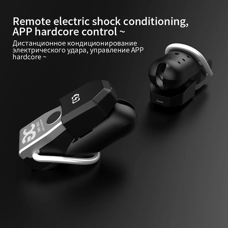 Men's CB Remote Control Electric Chastity Cage Smart App 2.0 Penis Lock SM Adult Conditioning Abstinence Restriction Toys