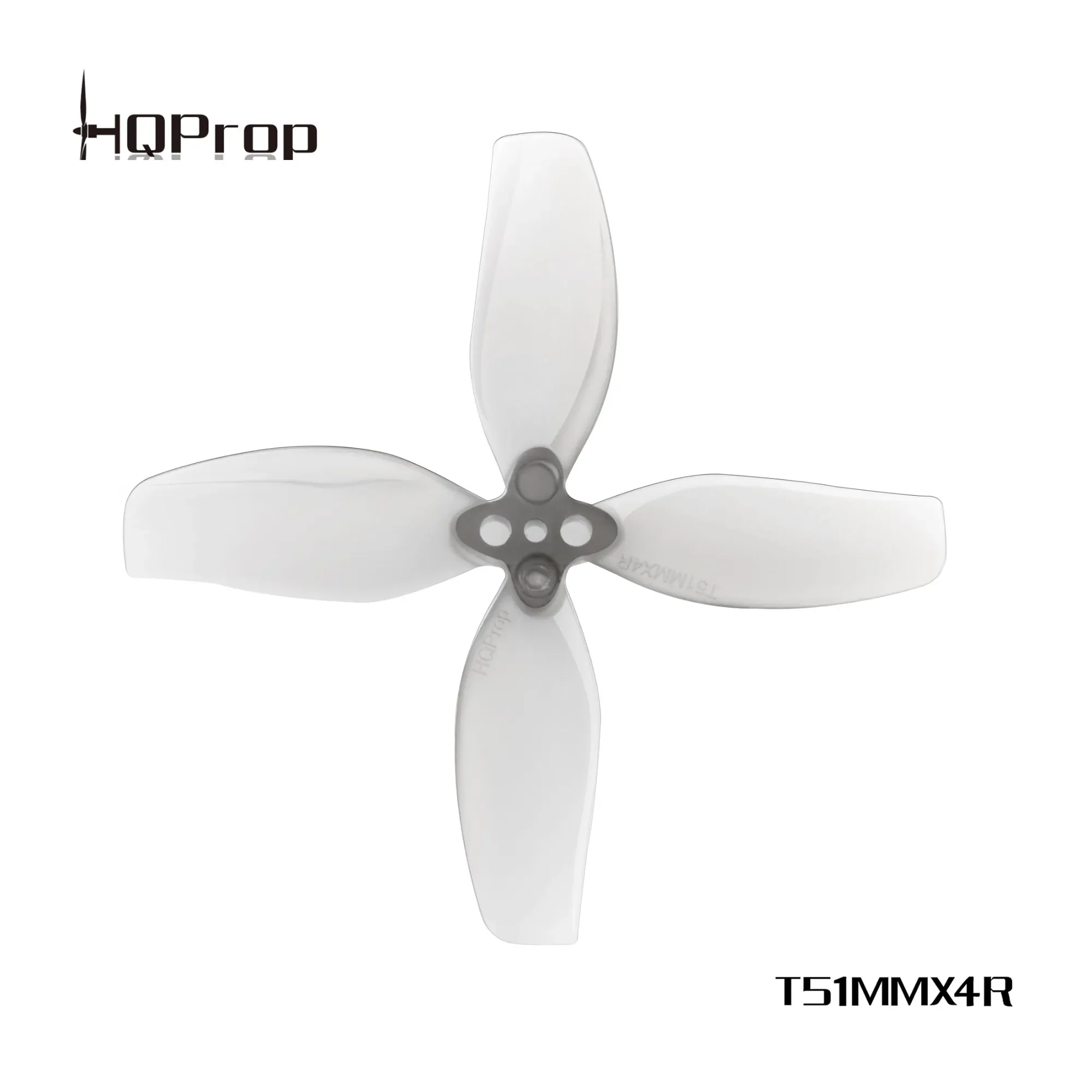 

HQProp T51MMX4 Light Grey (2CW+2CCW)-Poly Carbonate