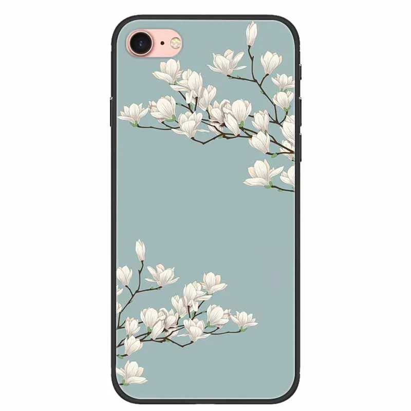 Sleek Black Silicone Soft Protective Case for iPhone - Cool and Durable Design