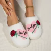 Winter Woman Flannel Slippers 2