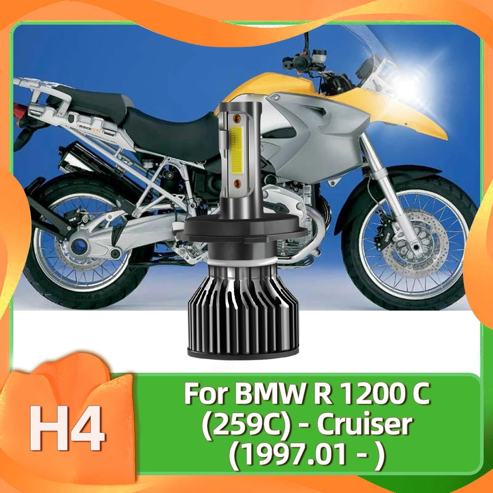 

H4 фара мотоцикла Led 12V 36W 4800LM турбо лампа для BMW R1200C (259C) -Cruiser 1997 - 2002 2003 2004 2005 2006 2007 до 2023