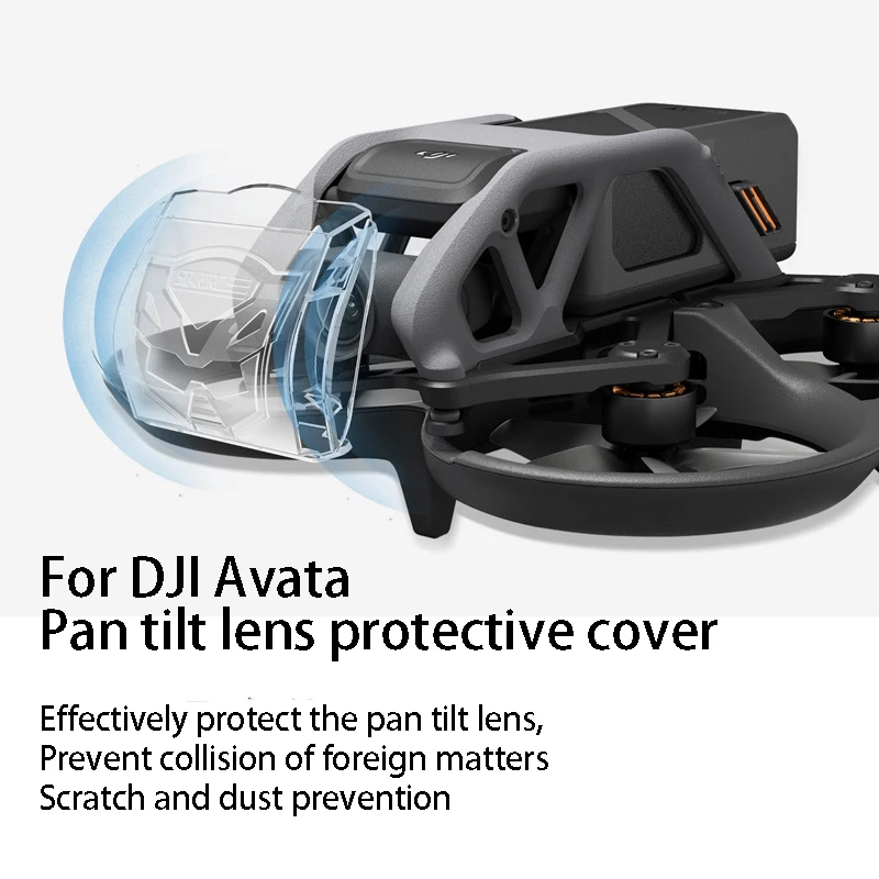 Per Accessori Dji Avata Pan And Tilt Antigraffio, A Prova Di Collisione E Antipolvere Per La Copertura Protettiva Dell'Obiettivo Dji Avata