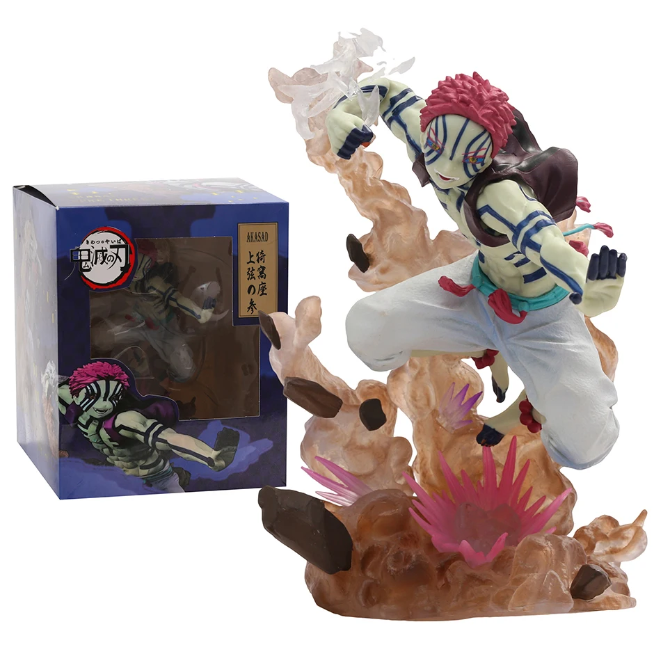 

F ZERO Demon Slayer Akaza Collection Toy PVC Figure Model Doll
